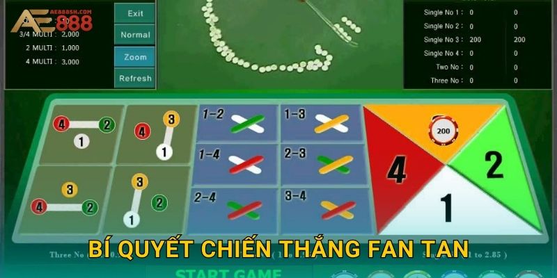 Bí quyết chiến thắng Fan Tan